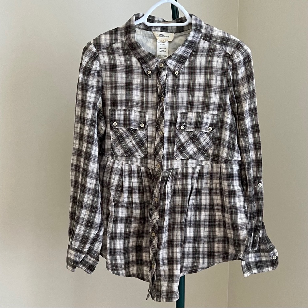 Isabel Marant Etoile plaid shirt